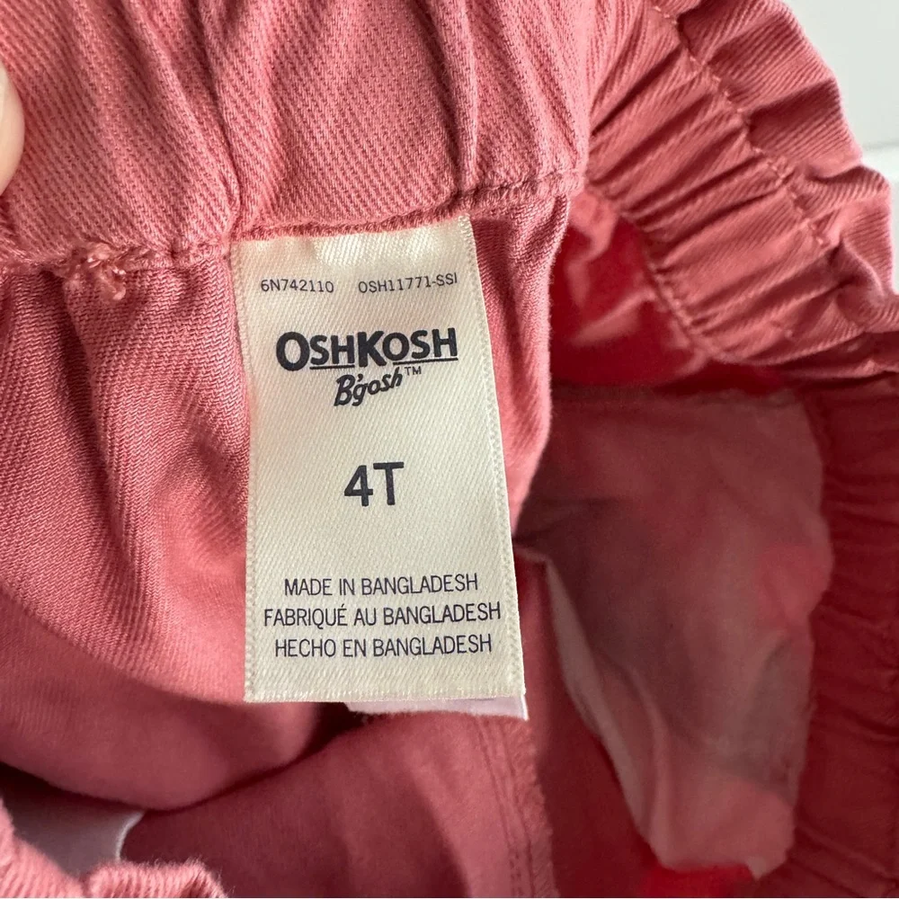 Oshkosh bee happy hooded shirt‎ and jeans set size 4T